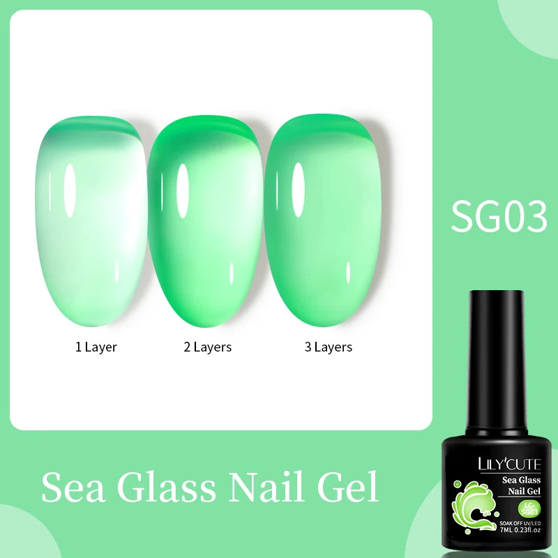 LILYCUTE 7ml 9D Cat Magnetic Gel Nail Polish Iridescent Magnet Semi