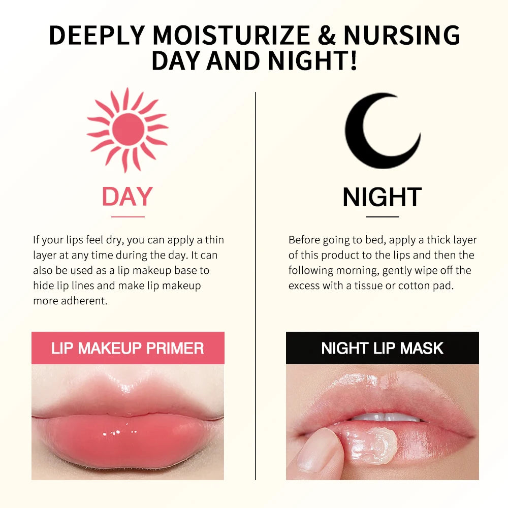 Collagen Lip Mask Moisturizing Hydrating Dry Lips Smooth Fine Lines Increase Lip Vibrancy And strengthen Barrier Lips Skin Care