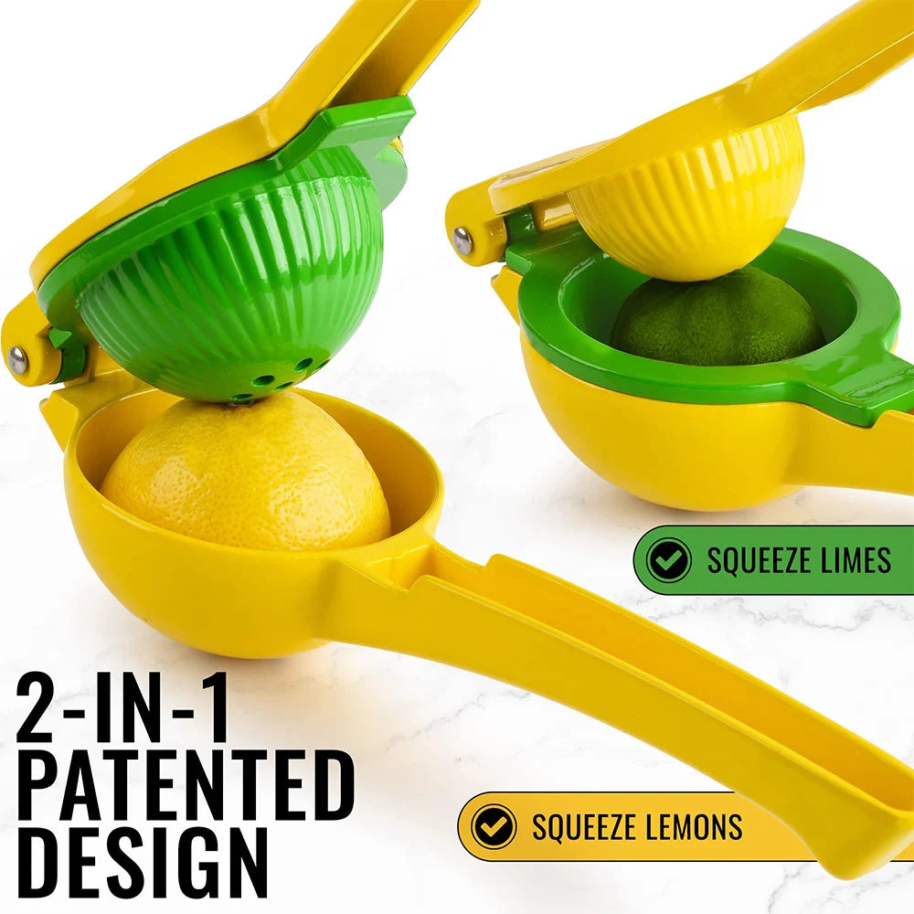 1pc Lemon Squeezer  Fresh Orange Citrus Lime Fresh Fruit Juicer Press Metal Hand Press Extractor Portable Manual Juicer
