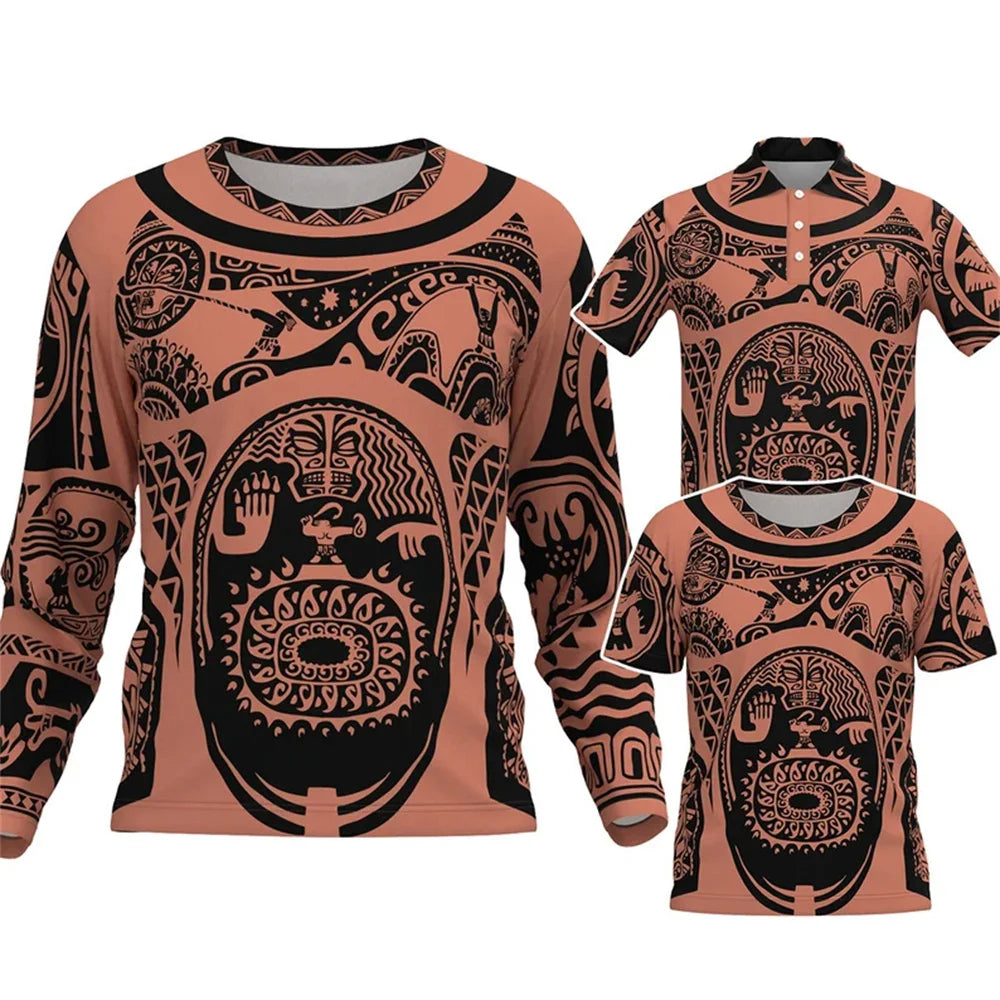 2026 Polo Tee New In Hoodies & Sweatshirts Summer Moana 3d T Shirt Fathion Mens Maui Birthday Moanat-Shirt Day-Wear Tops