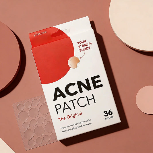 36Pcs Invisible Hydrocolloid Acne Patches, Pimple Zit Stickers for Face, Absorb Pus Oil Reduce Redness, All Day Blemish Cover