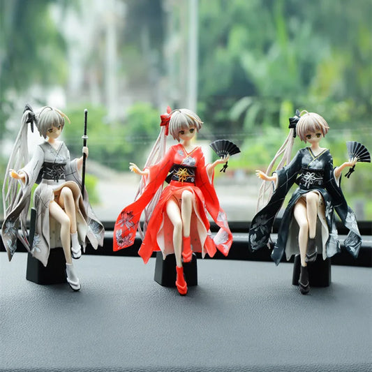 Japan 13CM Yosuga No Sora Figure PVC Action Anime Collection Peripherals Doll Model Toys Kimono for Kid Gift