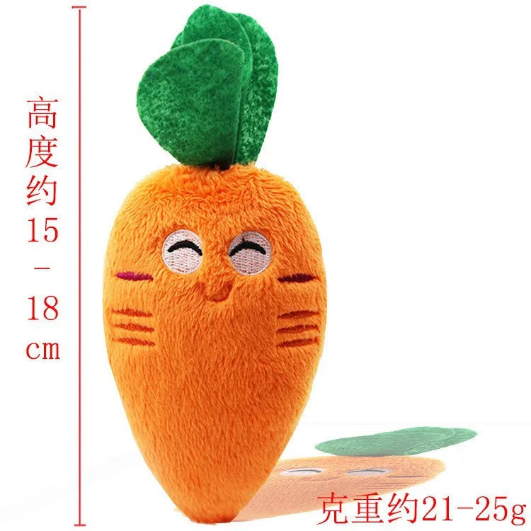 YOUSE Plush Animal Squeaky Pet Toy
