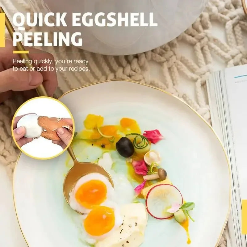 High Quality Egg Peeler ABS Sheller No Peeling of Eggshells Mini Cooking Domestic Kitchen Supplies Egg Shell Remove Gadgets