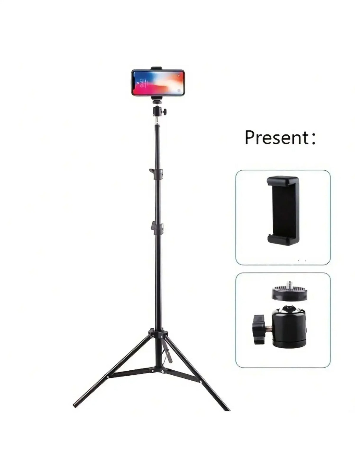 Mobile phone live support photo tripod multi-functional video recording selfie landing tripod