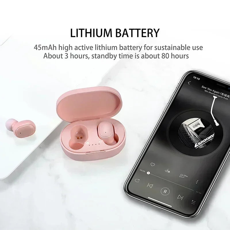 Bluetooth Headphones Wireless Comfortable Audio with Enhanced Sound Quality Lightweight Design Perfect for Music