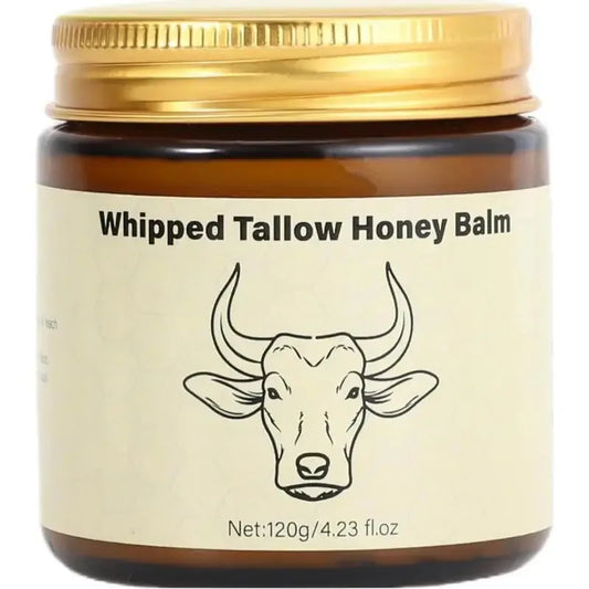 Beef Tallow Honey Moisturizer Cream - Deep Hydration Nourishing Brightening Redness Repair Pore Minimizer for Women Sensitive Dr