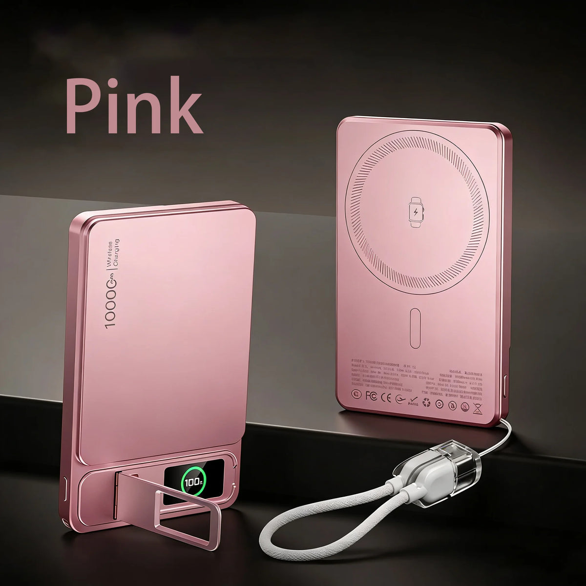 CCC Alloy Original Power Bank For MagSafe Magnetic Wireless 20W Fast Charger Portable External Battery For iPhone 17 16 iWatch10