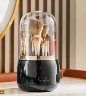 360° Rotating Clear Makeup Organizer