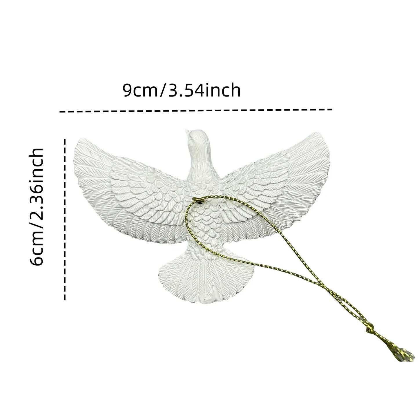 Friendship Doves Christmas Tree Ornament
