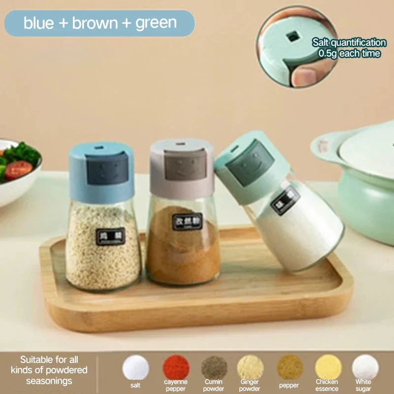 Press Control Seasoning Bottle