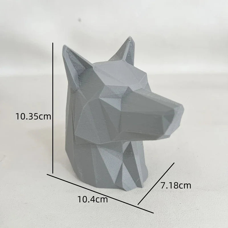 50mm Cool Dog Head Tow Bar Ball Cover Cap Ball Hood Trailer Hitch Protect Towball Trailer Ball Cover Black Car Accessories