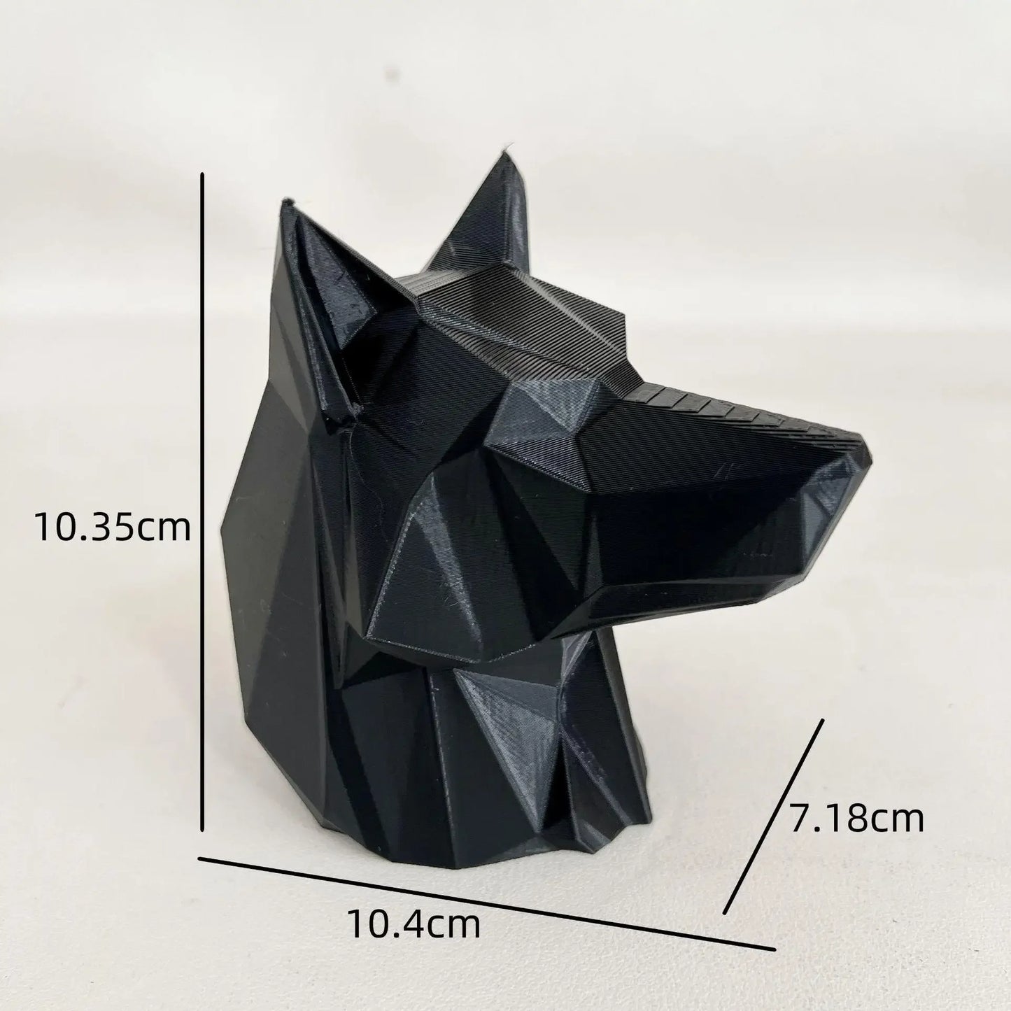 50mm Cool Dog Head Tow Bar Ball Cover Cap Ball Hood Trailer Hitch Protect Towball Trailer Ball Cover Black Car Accessories