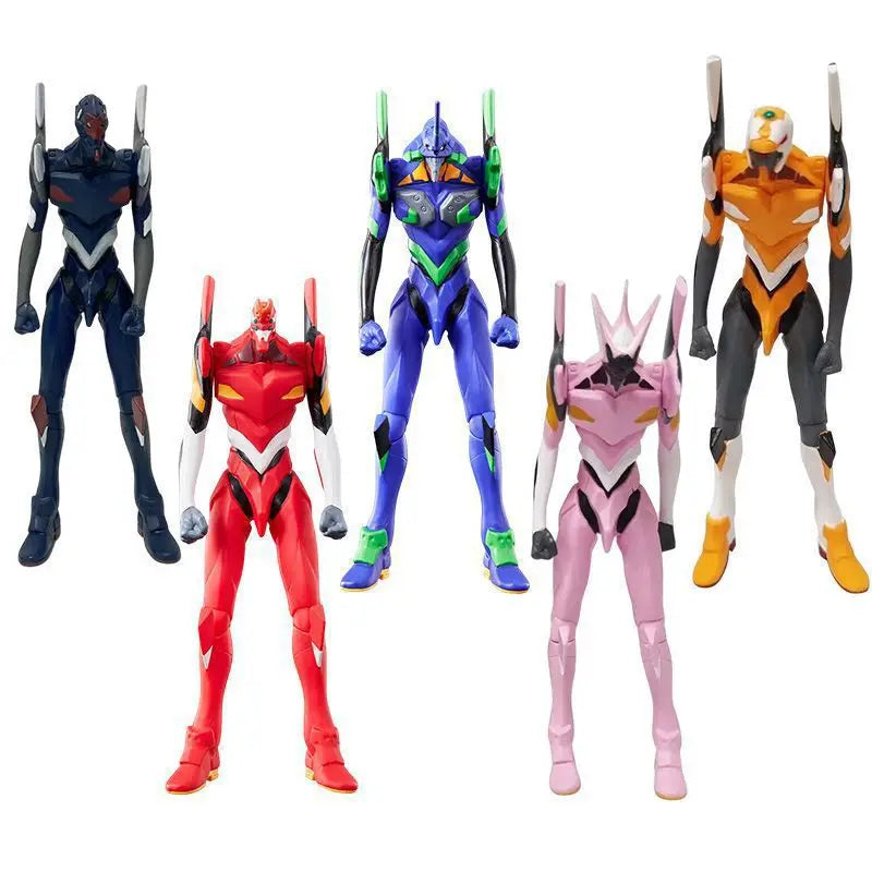 Figuras Ação Articuladas Neon Genesis Evangelion EVA Unidade-01 e Unidade-00, Kits de Modelagem e Brinquedos - Presente Perfeito