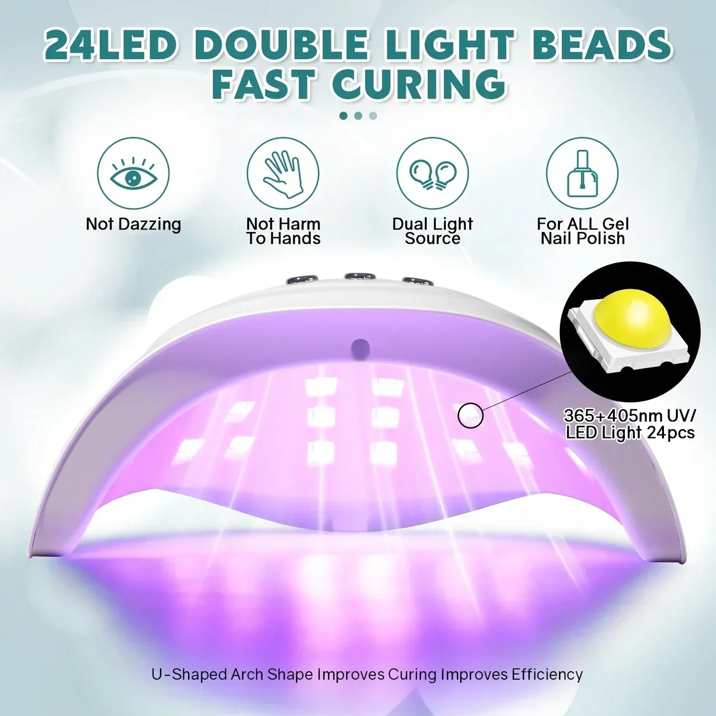 72W Professional UV Nail Lamp