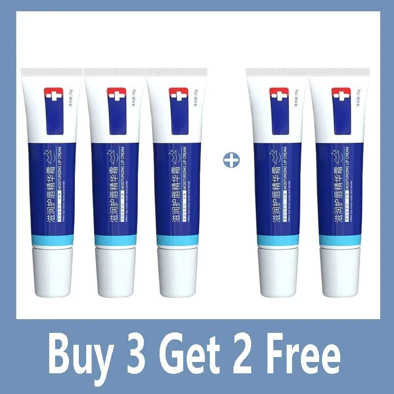 Lip serum cream, lightens lip lines, brightens lip color, moisturizes and moisturizes treatment