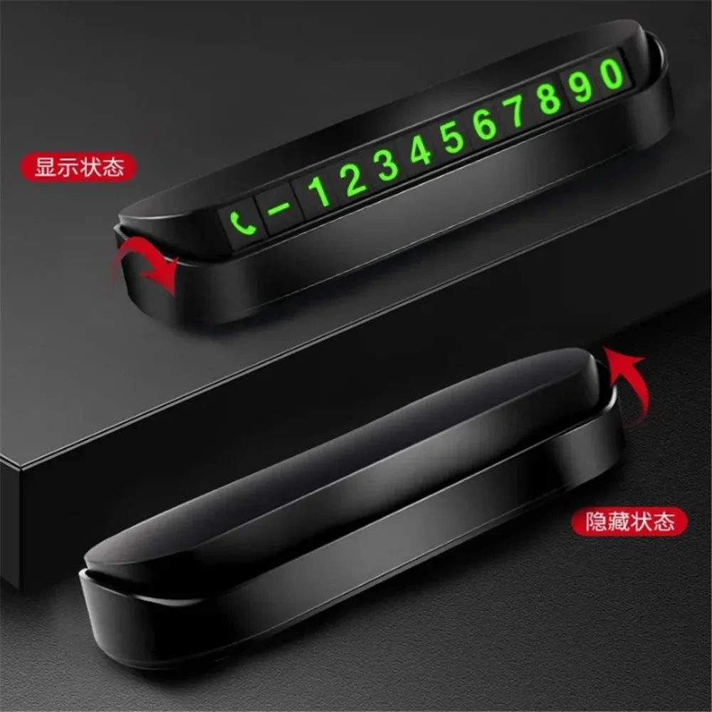 Car styling temporary parking card for ford focus kuga fiesta mondeo Tuga Ecosport mazda 2 3 6 cx5 volvo