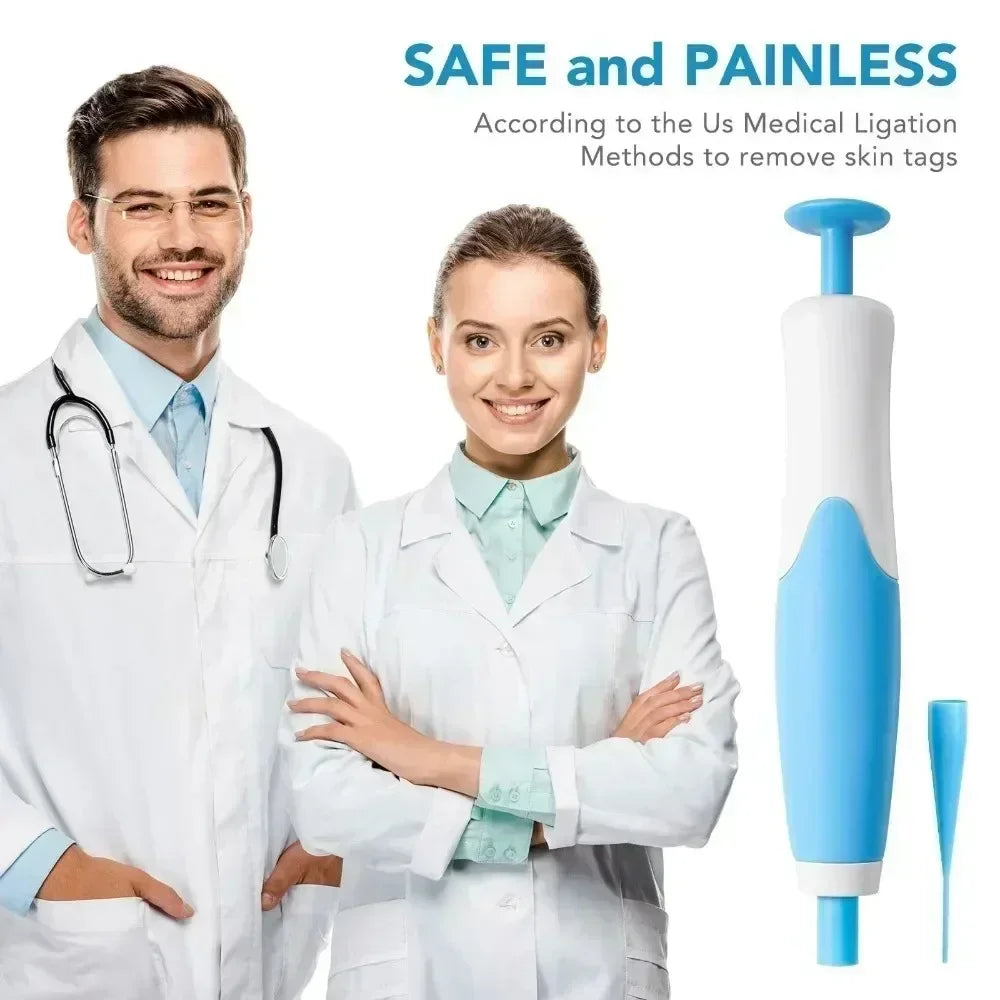 2 IN 1 Painless Auto Micro Skin Tag Removal Kit Adult Skin Tag Mole Wart Remover Device Face Cleaning Skin Care Beauty Tools