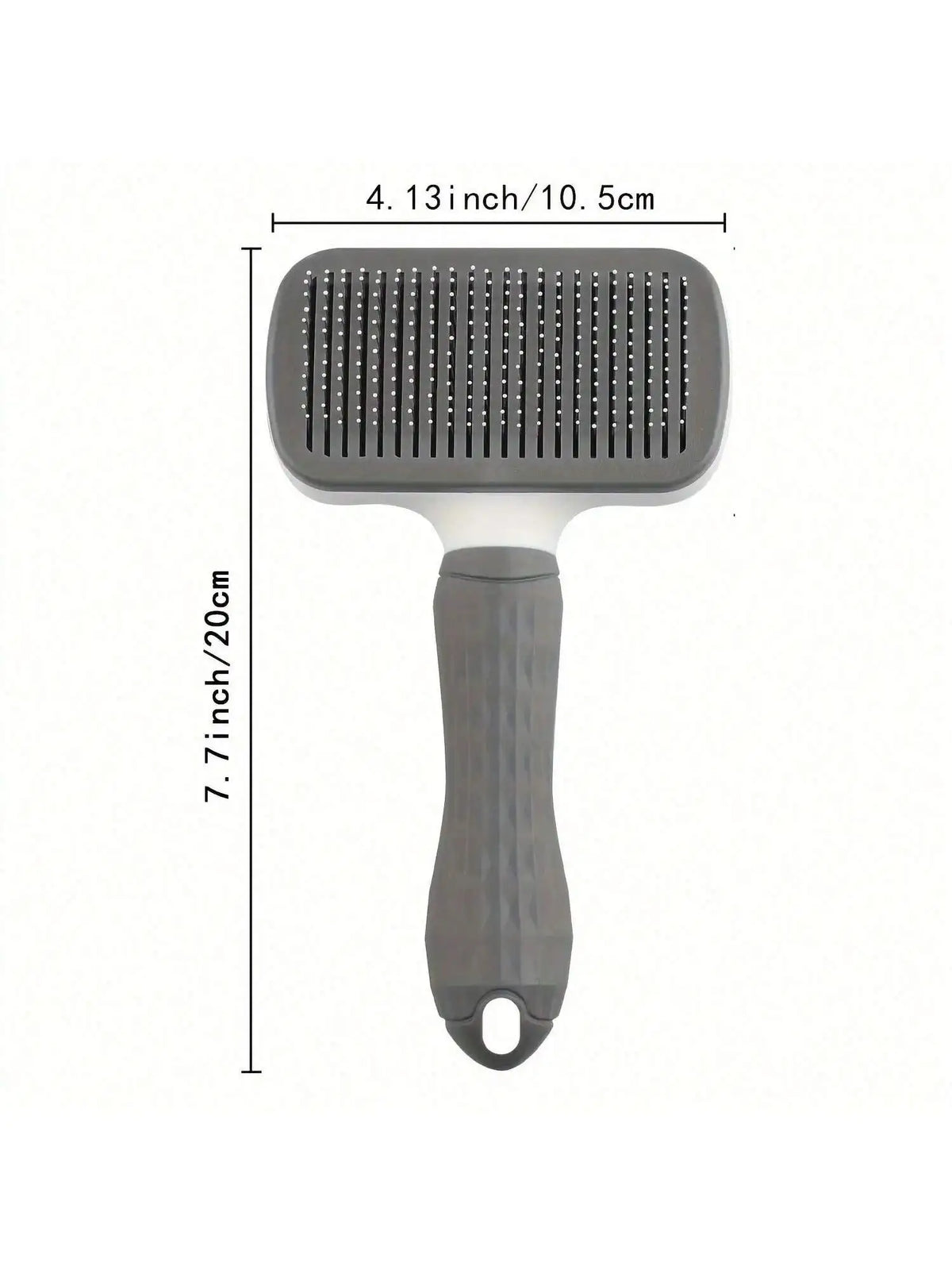 Universal Pet Detangling Brush, Massages Out Knots & Mats. 19cm, for Long/Short Hair, Soothing
