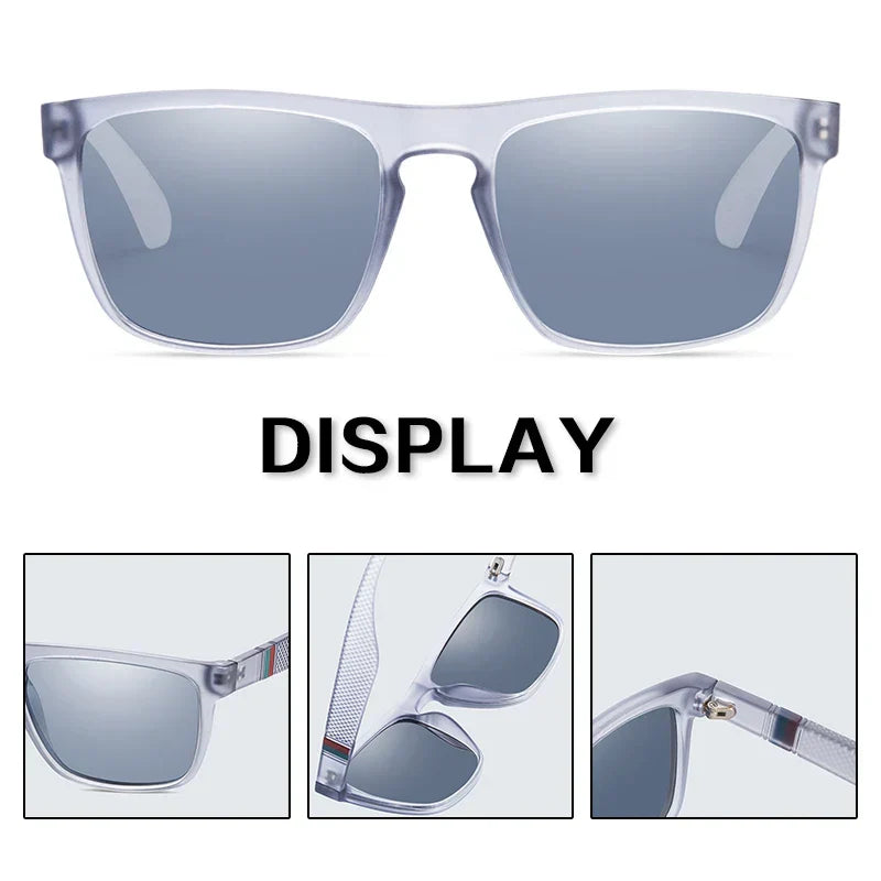 Vintage Square Polarized UV400 Sunglasses