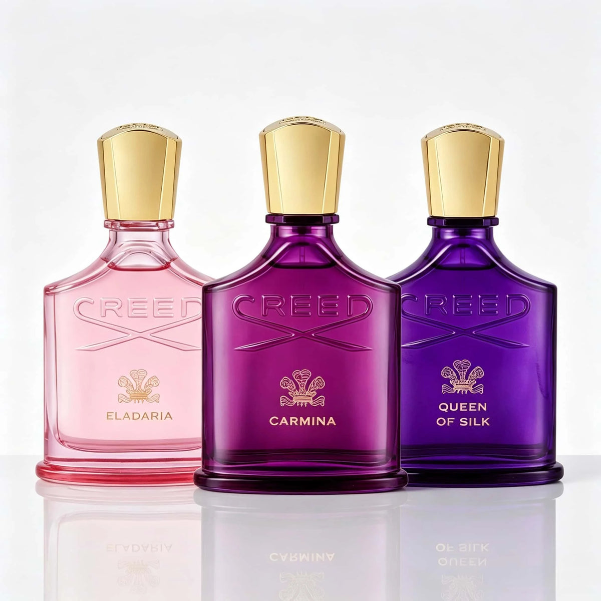 Luxury Premium Womens Perfume Series Aventus, Eladaria, Carmina, Queen Of Silk & Acqua Fiorentina Eau De Parfum Scent