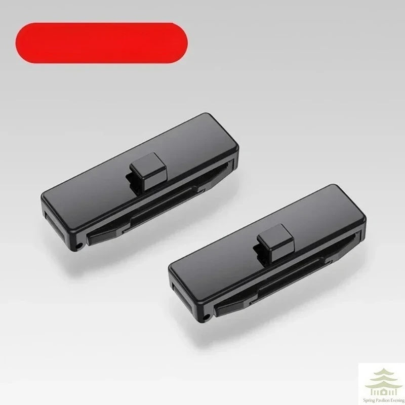 2Pcs Adjustable Car Safety Seat Belts Holder Stopper Buckle Clamp Car Seat Belt Fixing Clips Car Seat Belt Ornaments Accessories