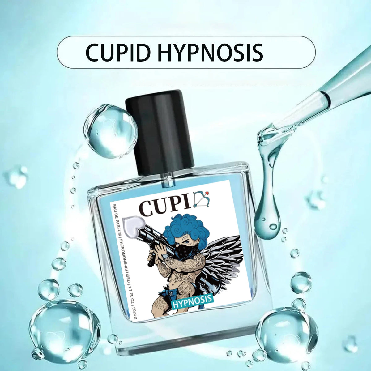 Cupid Hypnosis 2.0 Pheromone Cologne for Men - 50ml (1.7 oz) - Cupid Fragrances