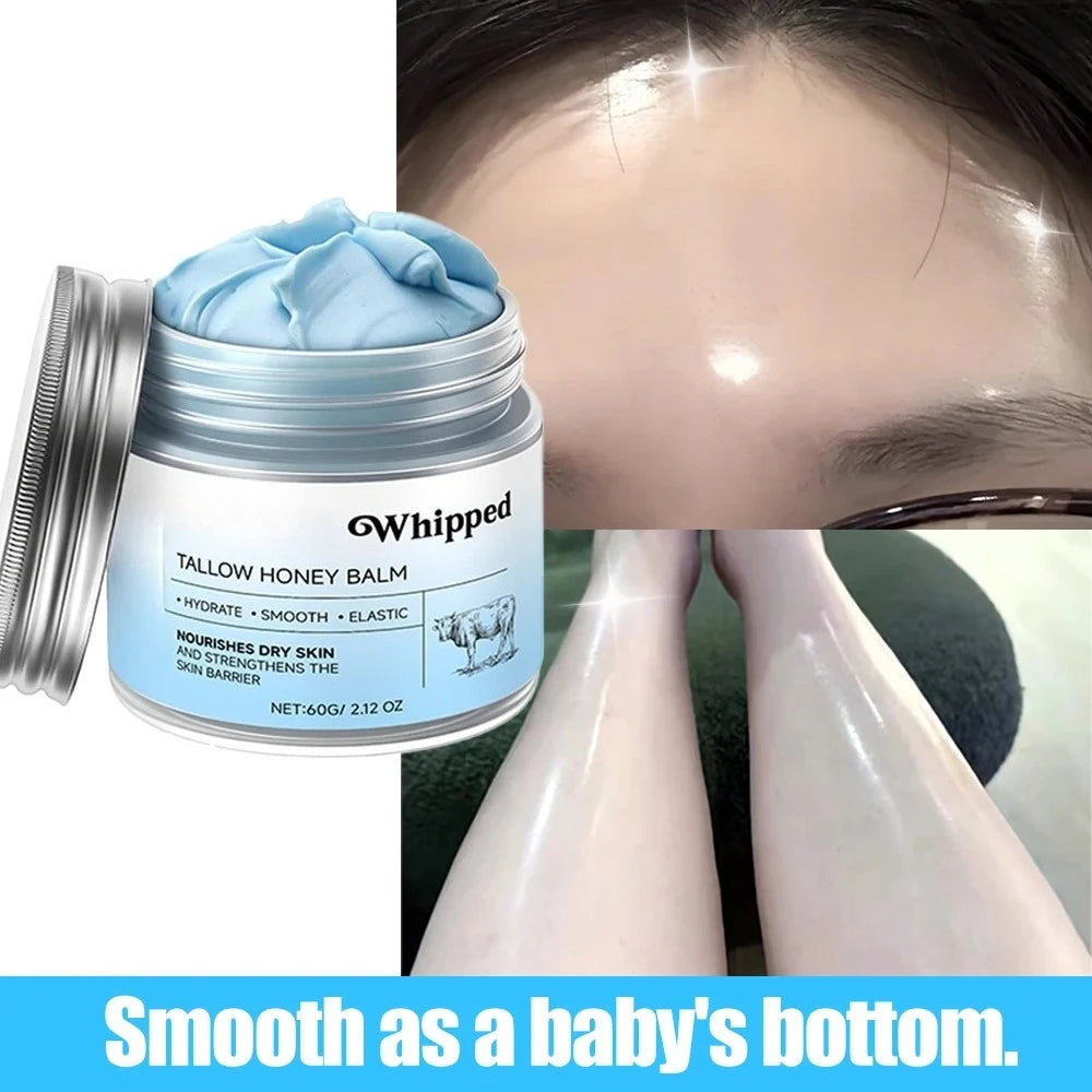 Copper Peptides PDRN GHK-Cu Beef Tallow for Skin Blue Balm Manuka Honey Face and Body Moisturizer Mature Dry & Sensitive Skin