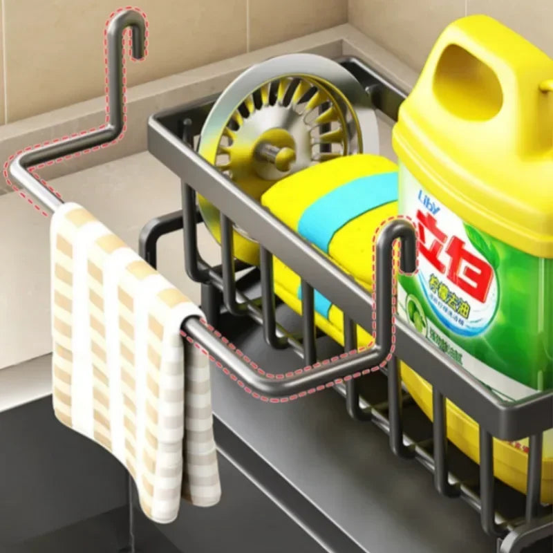 Sponge and Dishcloth Organizer