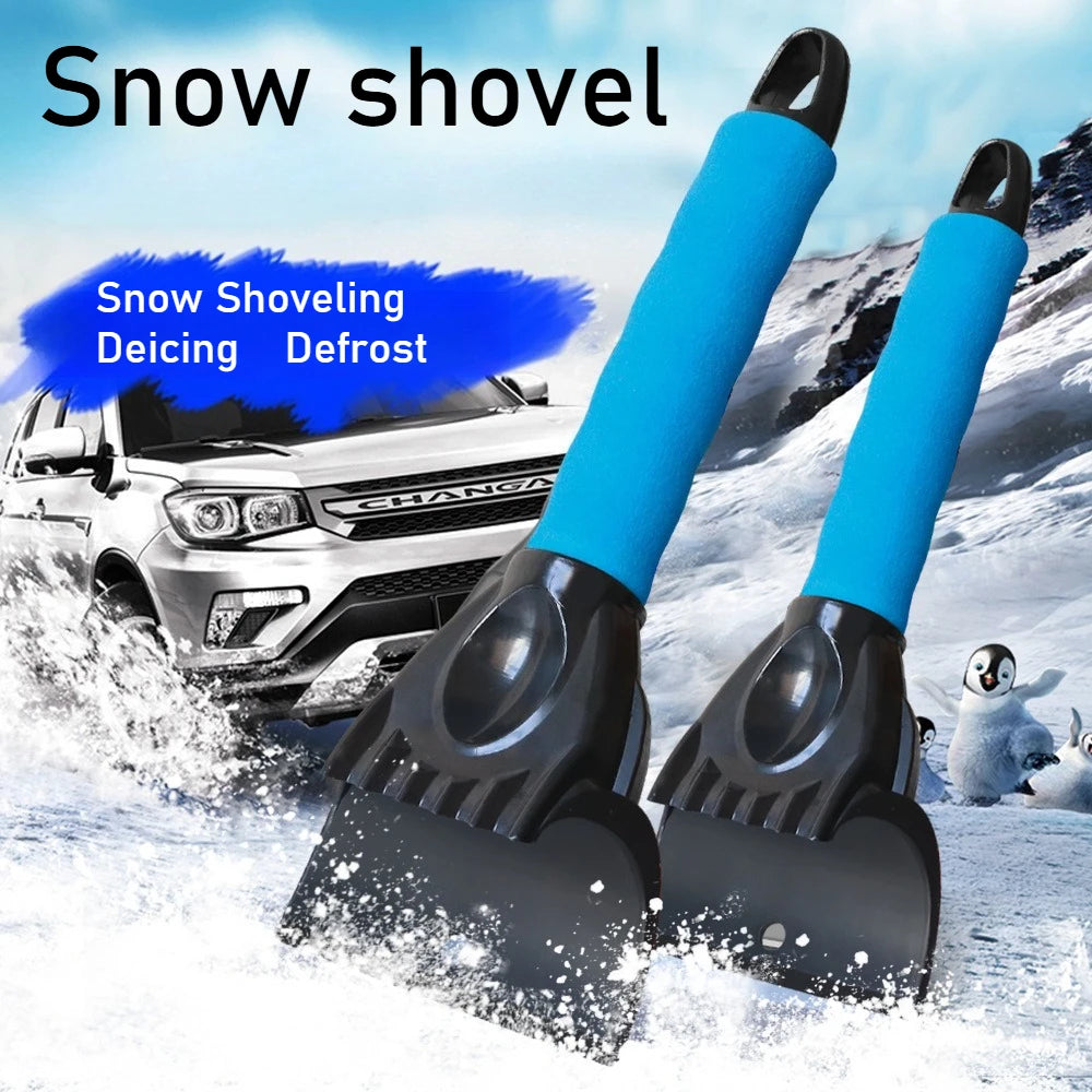 Car Ice Scraper Snow Shovel Windshield Auto Defrosting Car Winter Snow Removal Cleaning Tool Car Accessories snow removal shove
