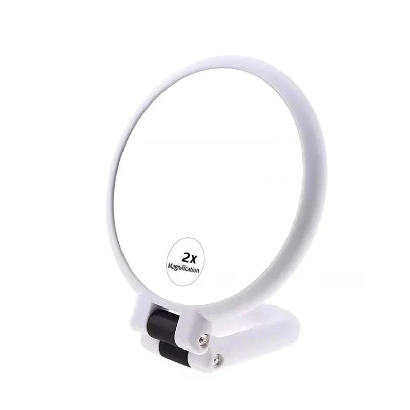 Vintage Double-Sided Magnifying Mirror