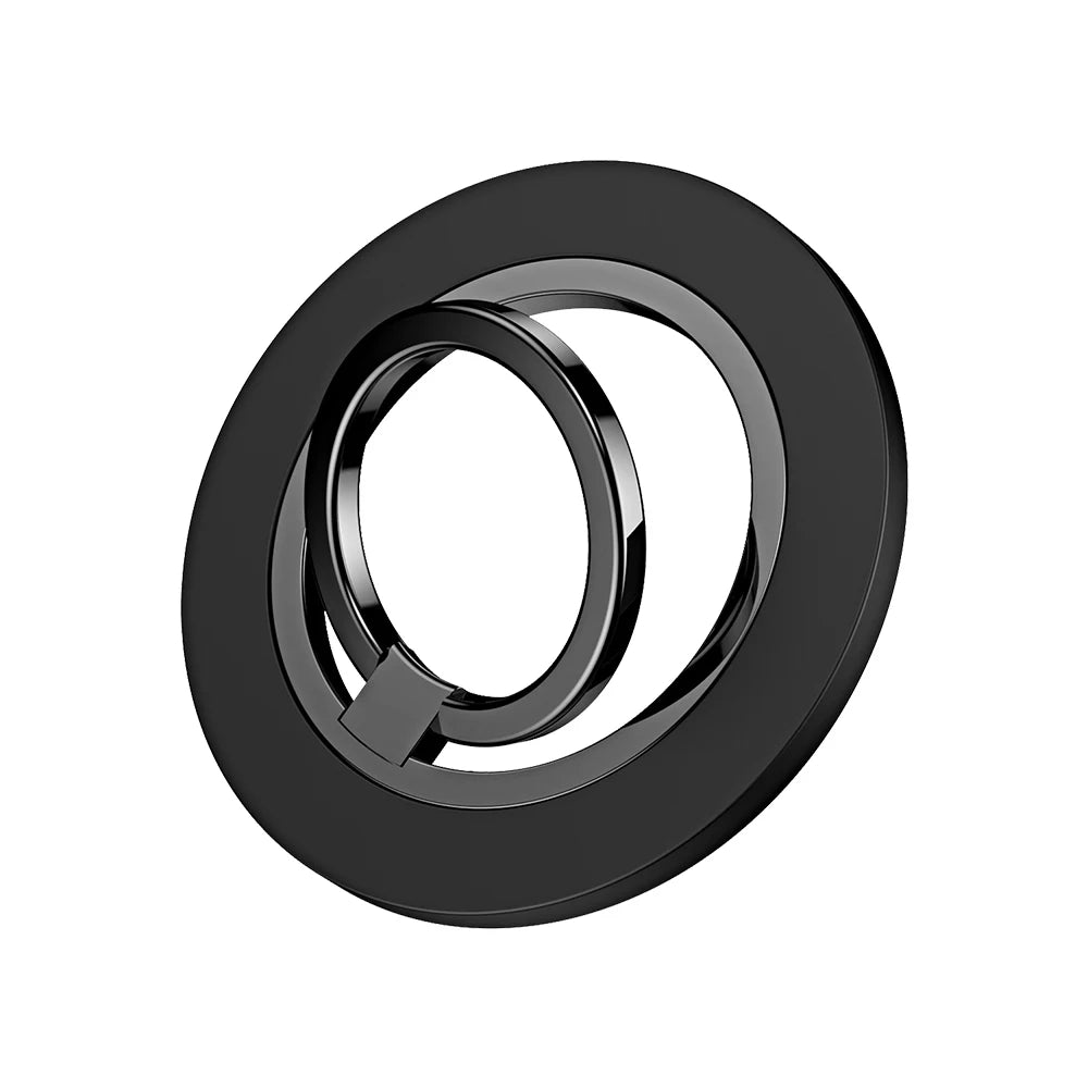 For Tablet Magnetic 2 Sections Simplicity Rotation Ring Phone Handphone Ipad Holder Double Side Silicone