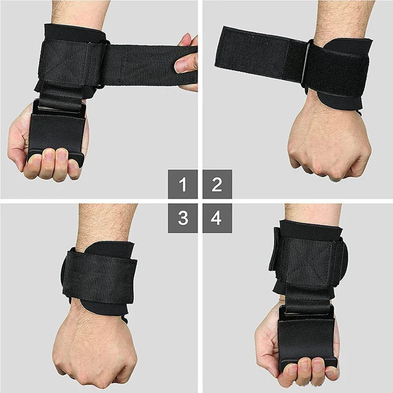 Fitness Weightlifting Wrist Hook Support