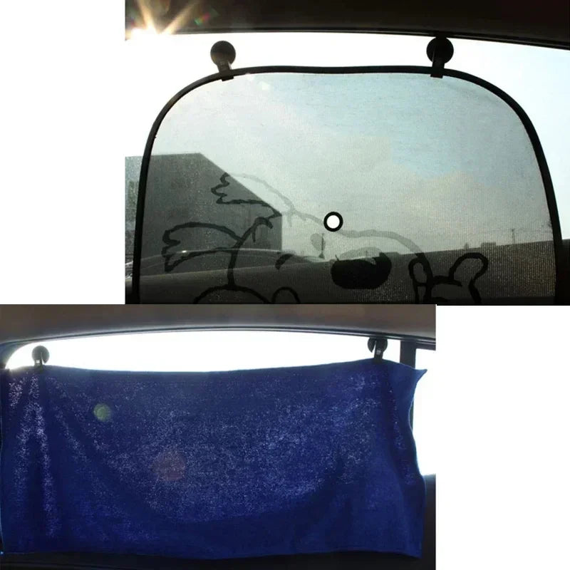 1 Pair Car Interior Window Clip Mount Suction Cap Clip Plastic Sucker Removable Holder For Sunshade Curtain Towel Ticket Y6F1