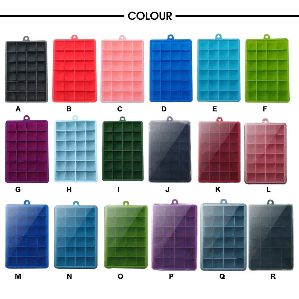 24-Hole Silicone Ice Cube Tray
