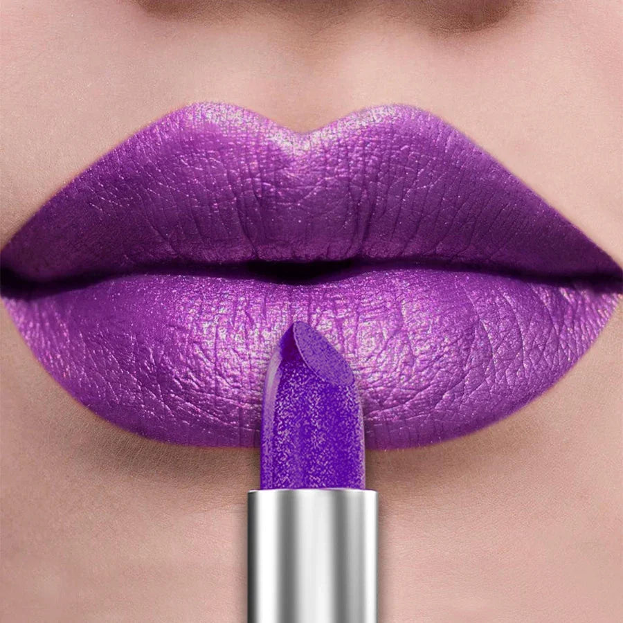 21 Colors Glitter Metallic Lipstick