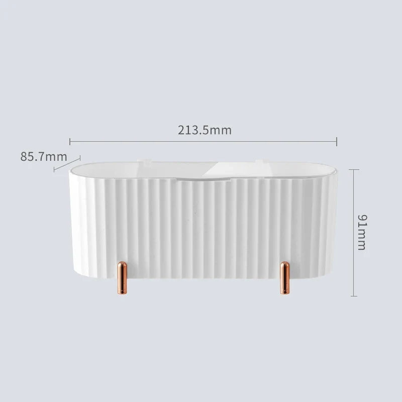 Transparent Cotton Pad Organizer Box