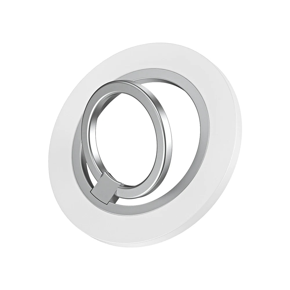 For Tablet Magnetic 2 Sections Simplicity Rotation Ring Phone Handphone Ipad Holder Double Side Silicone