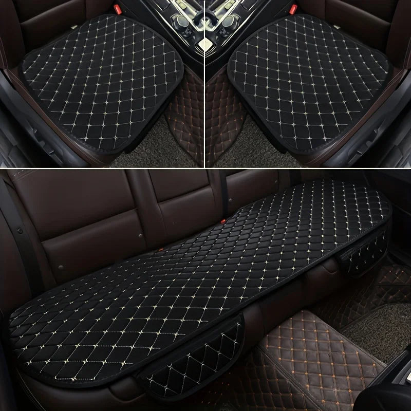 3Pcs Car Seat Cover Universal Car Seat Cushion Breathable Comfort Car Seat Protector