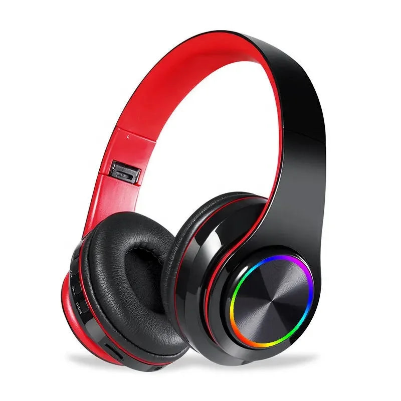 B39 Bluetooth Headset Foldable Headphones HiFi Stereo Earphone With Mic Support SD Card FM For Xiaomi Iphone Sumsamg Phone