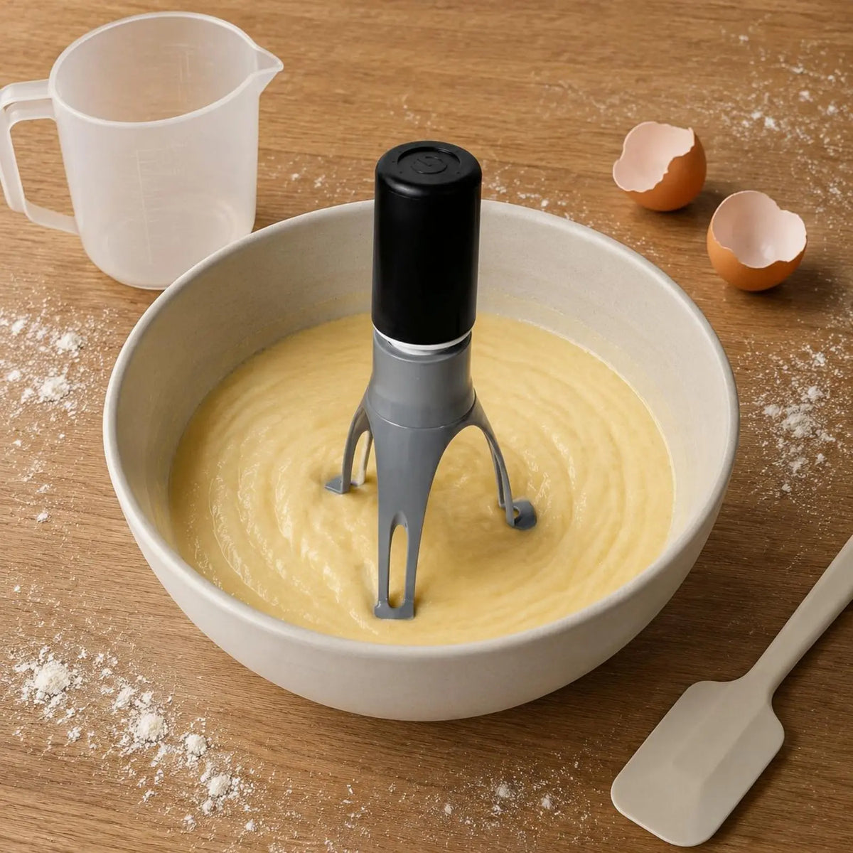 Three-Leg Pan Stirrer Handsunattended Automatic Stirrer Self-Stirring Pan Tool Time Saving Self Stirring Kitchen Tool Easy To