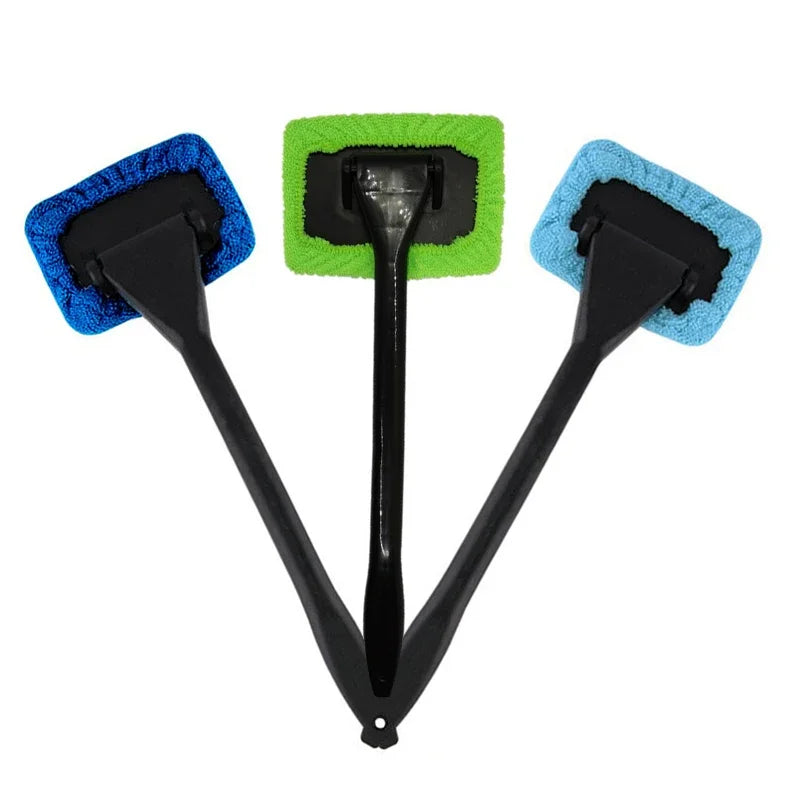 Car Window Cleaner Brush Microfiber Windshield Wiper Wash Brush Cleaning Mop Long Handle Cleaning Washing Tool car Accessories