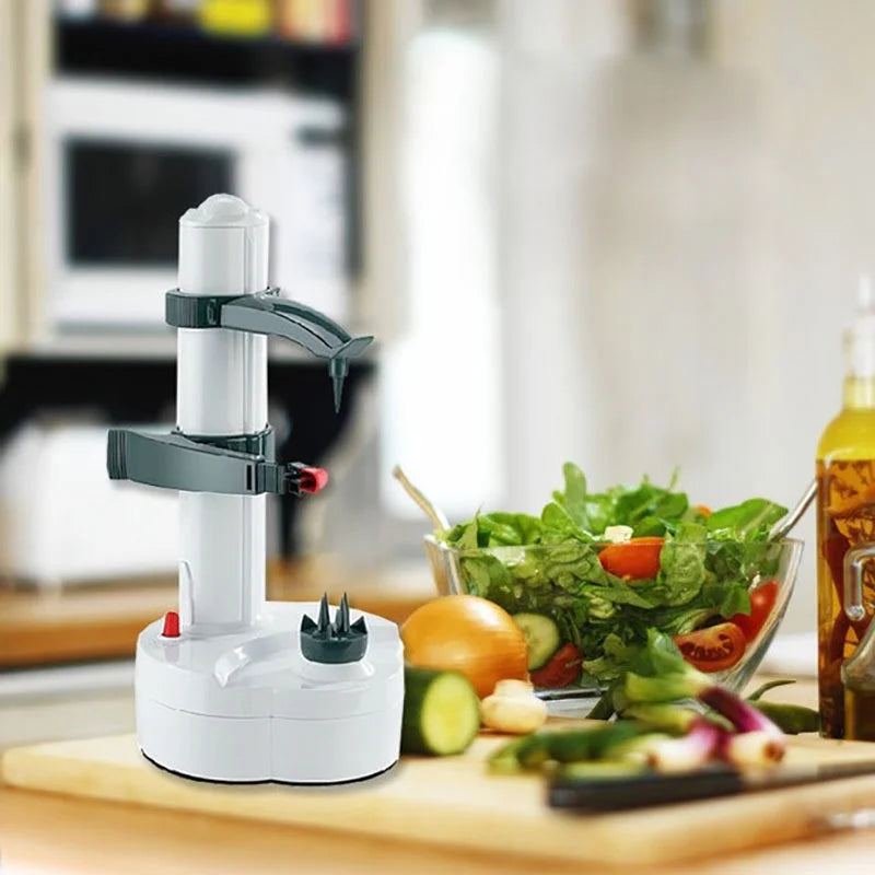 Multifunction Electric Peeler For Vegetables Automatic Stainless Steel Apple Peeler Kitchen Potato Fruit Cutter Machine