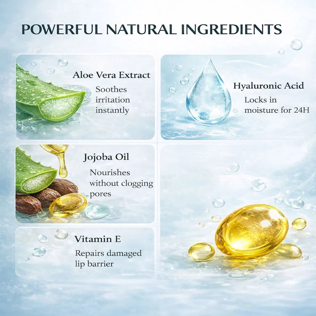 Soothing Prep Lip Mask- Cooling Peel-Off Lip Mask for Smoother Lip Prep ,Hydrating & Moisturizing Lips for Women, 10ml