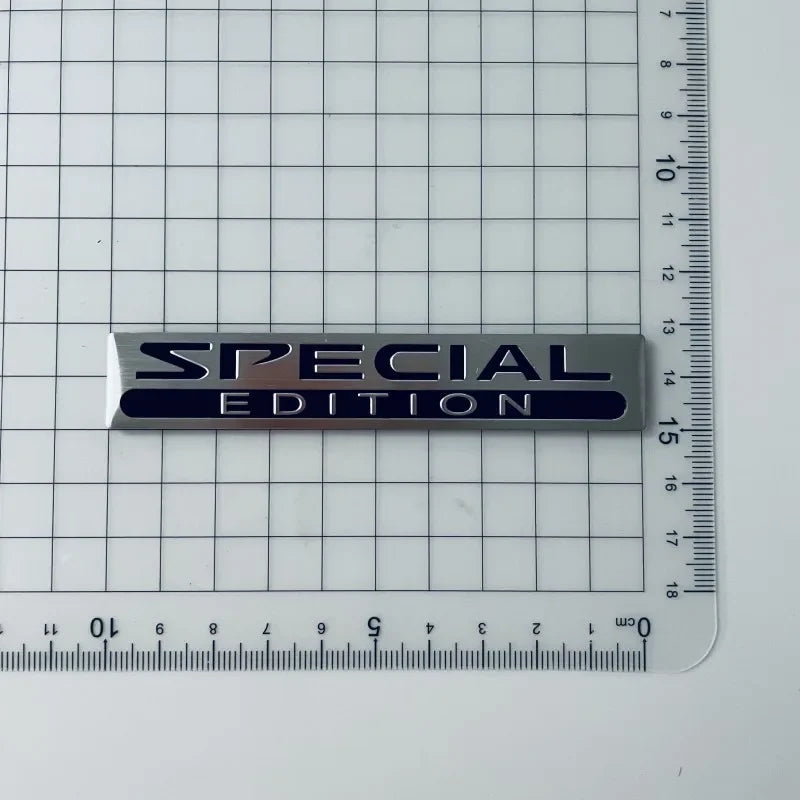 3D Metal LIMITED EDITION Emblem Sticker Aluminum Logo Car Fender Badge Trunk Decal Special EDITION Accessories