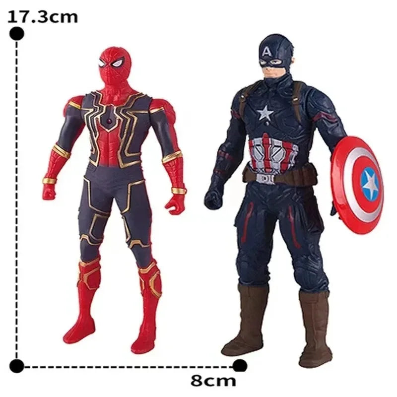 Marvel superhero hand The Avengers series Thanos Iron Man Spider