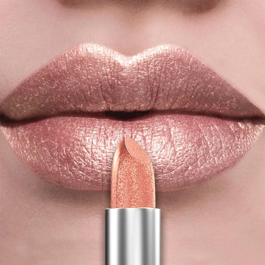 21 Colors Glitter Metallic Lipstick