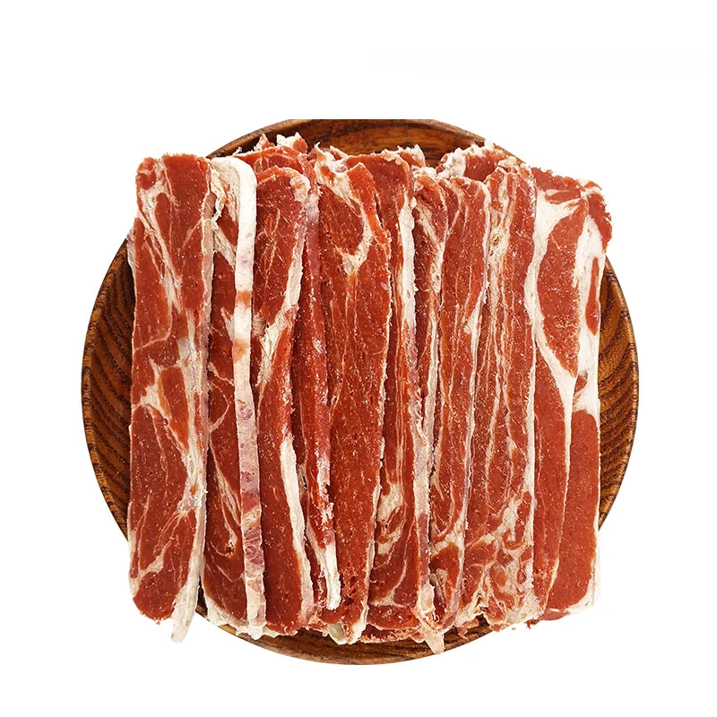 Snowflake Beef Slices. Chicken Dog Snacks Puppies Teddy Fadel Calcium Supplement Puppies Halitosis Removal Training Reward Snack