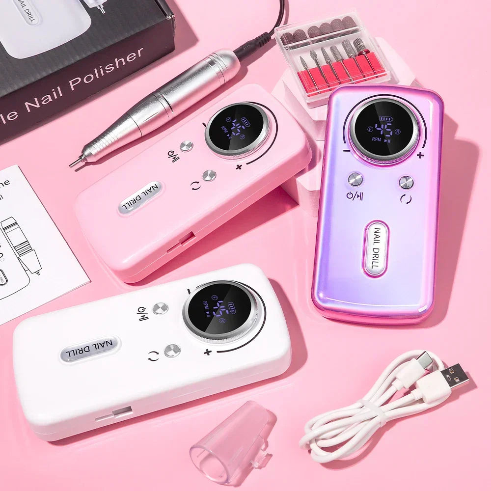 Portable Electric Nail Drill Machine