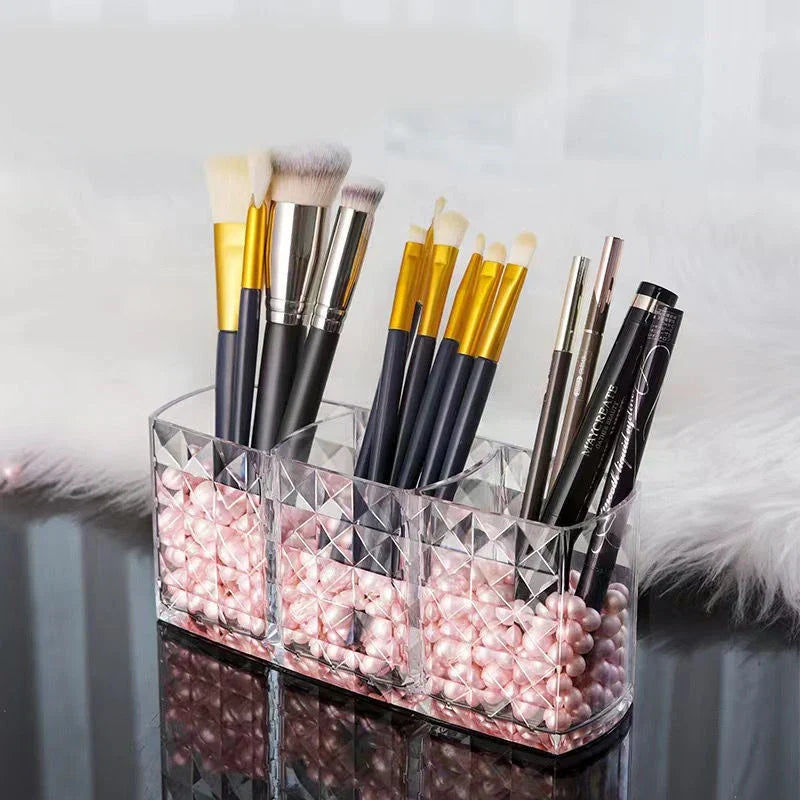Diamond Mirror Bathroom Storage Box